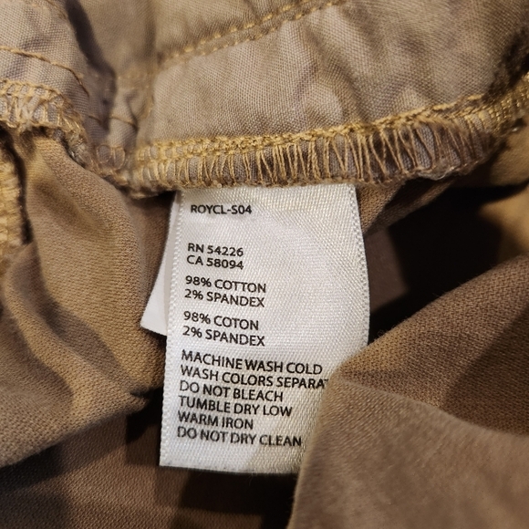 ROYAL ROBBINS brushed moleskin cotton pants men camel 34x32 - Picture 11 of 15